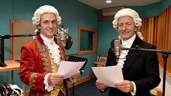 Onderadio intervista a Mozart e Salieri