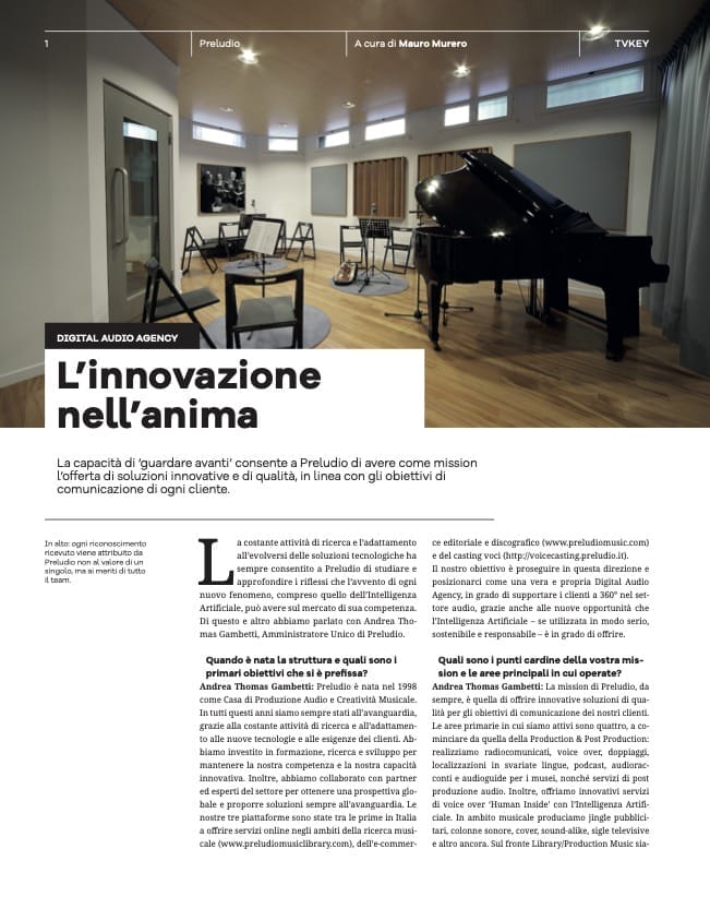L'innovazione nell'anima - pag 1